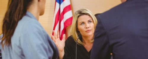 slip_and_fall_cases judge during a slip and fall trial discussing case