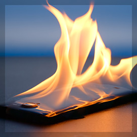 product liability lawyers – phone on fire
