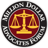 Million Dollar Advocate Forum Badge